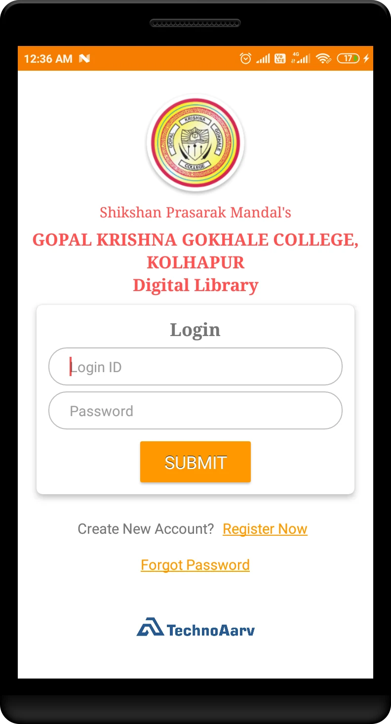 GKG College Library screenshot